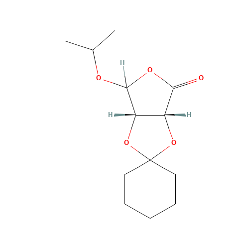 (2R,3S)-2,3-Dihydroxy-4-isopropoxy-γ-butyrolactone Cyclohexyl Ketal (CAS: 186790-80-7) - Related Chemical Product