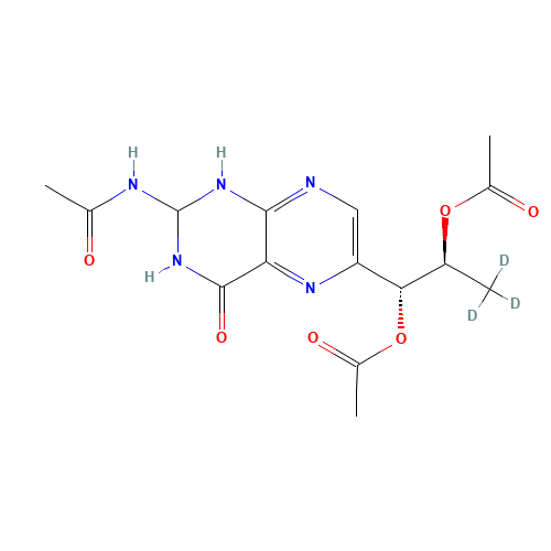 2,3-Dihydro-2-N-acetyl-1',2'-di-O-acetyl-biopterin-d3 (CAS: 1346597-41-8) - Related Chemical Product