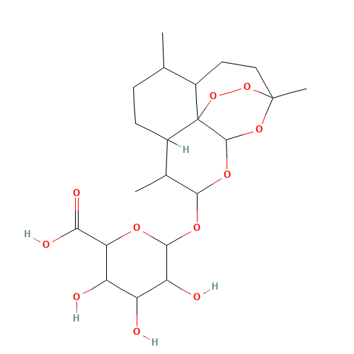 Dihydro Artemisinin b-D-Glucuronide (Mixture of Isomers) (CAS: 198976-06-6) - Related Chemical Product