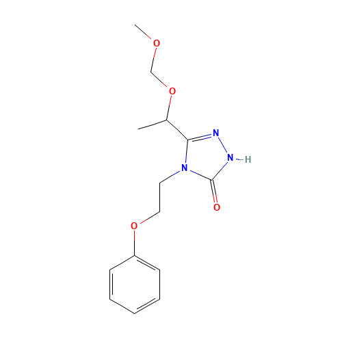 2,4-Dihydro-5-[1-(methoxymethoxy)ethyl]-4-(2-phenoxyethyl)-3H-1,2,4-triazol-3-one (CAS: 98159-88-7) - Related Chemical Product