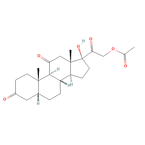 5b-Dihydrocortisone Acetate 21-Acetate (CAS: 1499-59-8) - Related Chemical Product