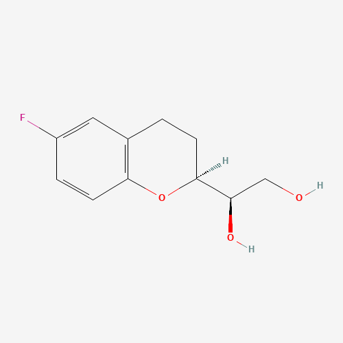 (1'R,2S)-2-(1',2'-Dihydroxyethyl)-6-fluorochromane (CAS: 303176-39-8) - Related Chemical Product