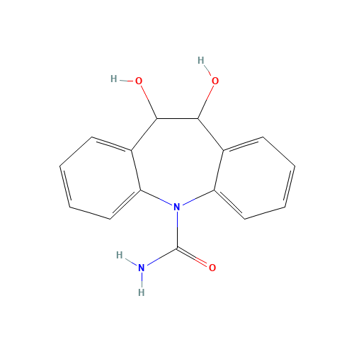 rac trans-10,11-Dihydro-10,11-dihydroxy Carbamazepine (CAS: 35079-97-1) - Related Chemical Product