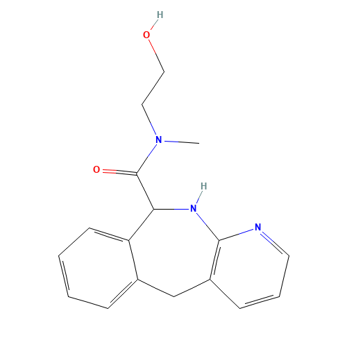 10,11-Dihydro-N-(2-hydroxyethyl)-N-methyl-5H-pyrido[2,3-c][2]benzazepine-10-carboxamide (CAS: 1071504-81-8) - Related Chemical Product