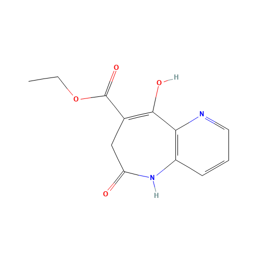 6,7-Dihydro-9-hydroxy-6-oxo-5H-pyrido[3,2-b]azepine-8-carboxylic Acid Ethyl Ester (CAS: 676596-62-6) - Related Chemical Product