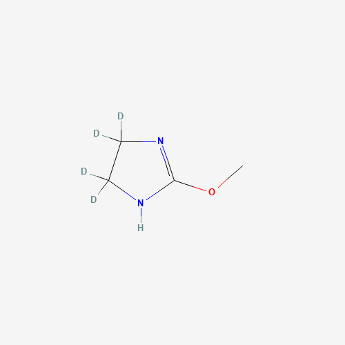 4,5-Dihydro-2-methoxy-1H-imidazole-4,5-d4 (Solution in Dichloromethane-Approx. 7%-contains approx. 0.3% ethyleneurea) (CAS: 402788-68-5) - Related Chemical Product