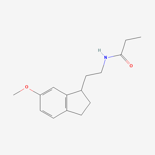 rac-N-[2-(2,3-Dihydro-6-methoxy-1H-inden-1-yl)ethyl]propanamide (CAS: 178677-89-9) - Related Chemical Product