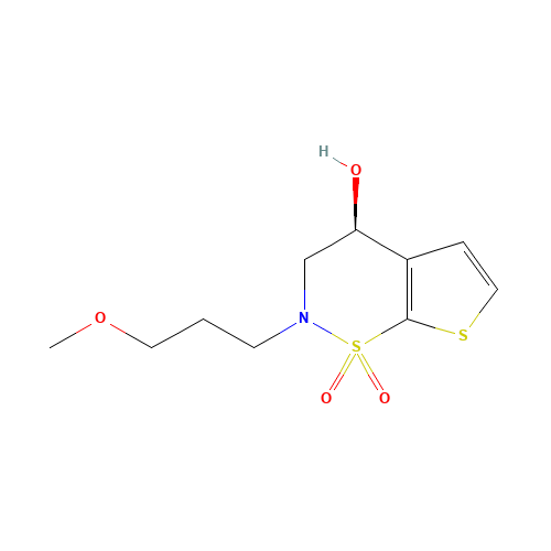 (4S)-3,4-Dihydro-2-(3-methoxypropyl)-2H-thieno[3,2-e]-1,2-thiazin-4-ol 1,1-Dioxide (CAS: 1029324-91-1) - Related Chemical Product