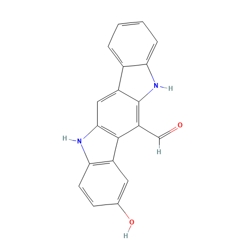 5,11-Dihydro-8-hydroxyindolo[3,2-b]carbazole-6-carboxaldehyde (CAS: 549548-25-6) - Related Chemical Product
