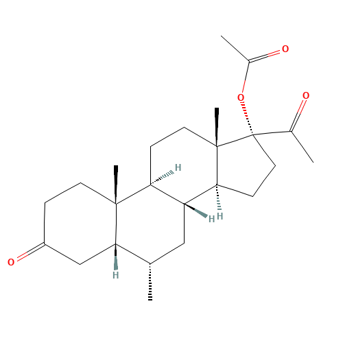 (5b)-4,5-Dihydro Medroxy Progesterone 17-Acetate (CAS: 69688-15-9) - Related Chemical Product