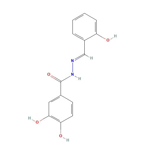 3,4-Dihydroxy-N'-(2-hydroxybenzylidene)benzohydrazide Hemimethanolate Sesquihydrate (CAS: 1108233-34-6) - Related Chemical Product