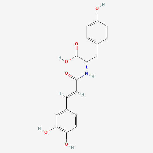 N-[3',4'-Dihydroxy-(E)-cinnamoyl]-L-tyrosine (CAS: 124027-56-1) - Related Chemical Product