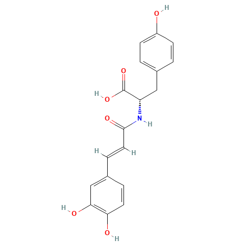 N-[3',4'-Dihydroxy-(E)-cinnamoyl]-L-tyrosine (CAS: 124027-56-1) - Related Chemical Product