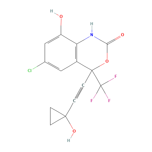 rac 8,14-Dihydroxy Efavirenz (CAS: 1189909-96-3) - Related Chemical Product