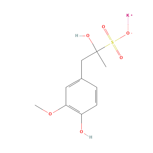 a,4-Dihydroxy-3-methoxy-a-methyl-benzeneethanesulfonic Acid Potassium Salt (CAS: 1316753-66-8) - Related Chemical Product