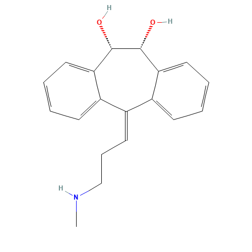cis-10,11-Dihydroxy Nortriptyline (CAS: 1562-52-3) - Related Chemical Product