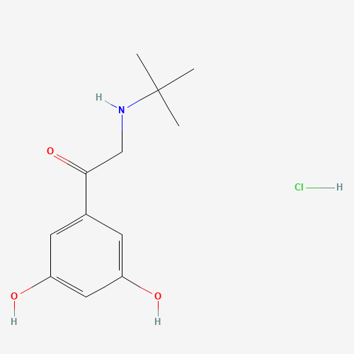 1-(3,5-Dihydroxyphenyl)-2-[(1,1-dimethylethyl)amino]-ethanone Hydrochloride (CAS: 1246815-70-2) - Related Chemical Product