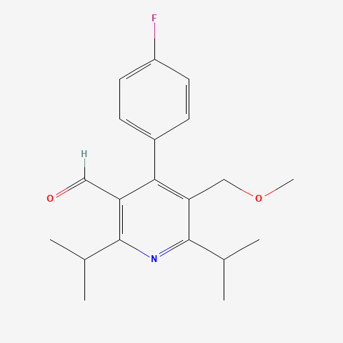 2,6-Diisopropyl-4-(4-fluorophenyl)-5-methoxymethylpyridine-3-carboxaldehyde (CAS: 169196-11-6) - Related Chemical Product