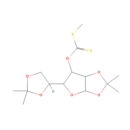 1,2:5,6-Di-O-isopropylidene-a-D-glucofuranose S-Methyl Dithiocarbonate (CAS: 16667-96-2) - Related Chemical Product