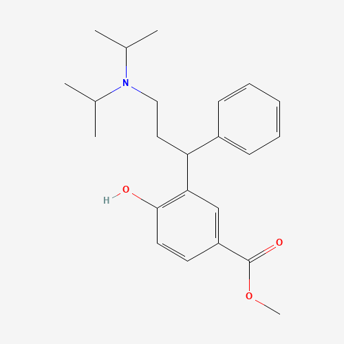 N,N-Diisopropyl-3-[(5-methoxycarbonyl)-2-hydroxy)phenyl]-3-phenyl-propylamine (CAS: 214601-16-8) - Related Chemical Product