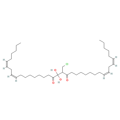 rac-1,2-Dilinoleoyl-3-chloropropanediol (CAS: 74875-96-0) - Related Chemical Product