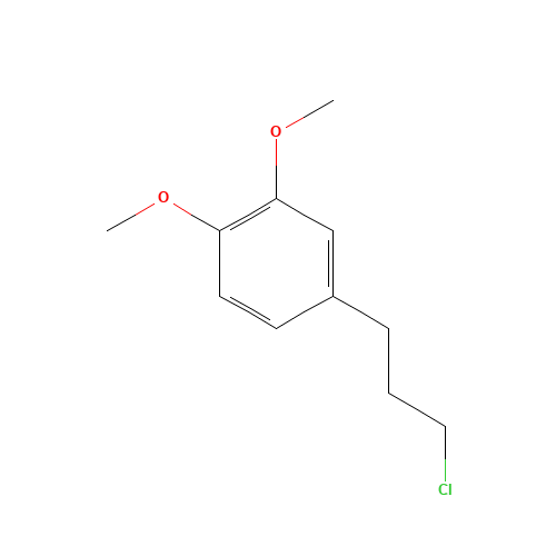 3-(3,4-Dimethoxyphenyl)-1-chloropropane (CAS: 110406-97-8) - Related Chemical Product