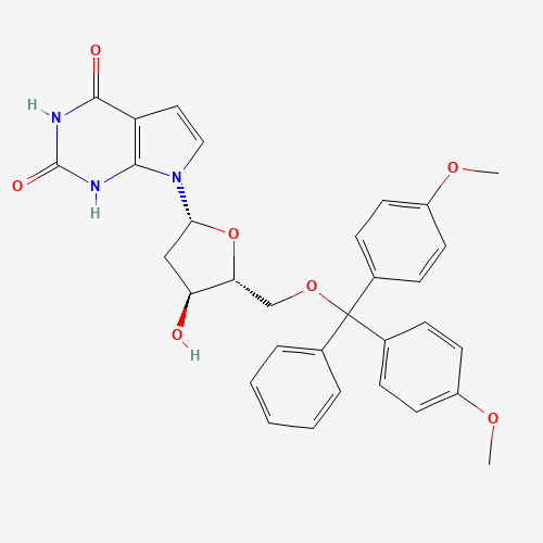 5'-O-(4,4'-Dimethoxytrityl)-7-deaza-2'-deoxyxanthosine (CAS: 869355-16-8) - Related Chemical Product