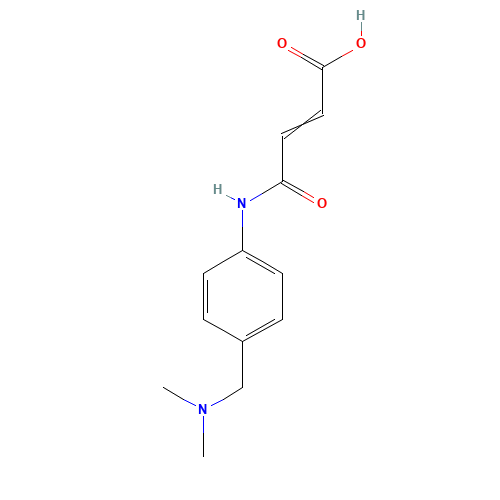 4-[[4-[(Dimethylamino)methyl]phenyl]amino]-4-oxo-2-butenoic Acid (CAS: 1216345-43-5) - Related Chemical Product
