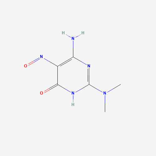 2-Dimethylamino-4-hydroxy-5-nitroso-6-aminopyrimidine (CAS: 70700-44-6) - Related Chemical Product