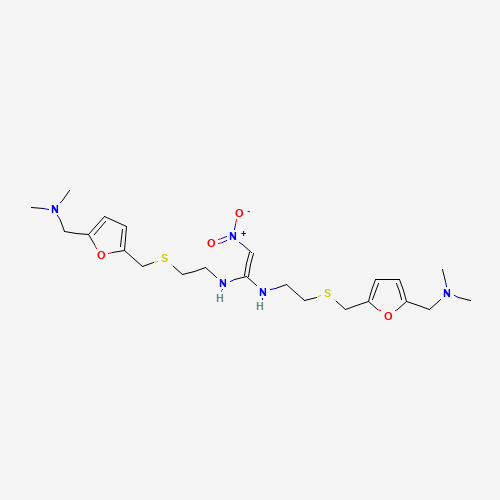 Dimethylaminomethylfurylmethylthioethyl Ranitidine (CAS: 72126-78-4) - Related Chemical Product