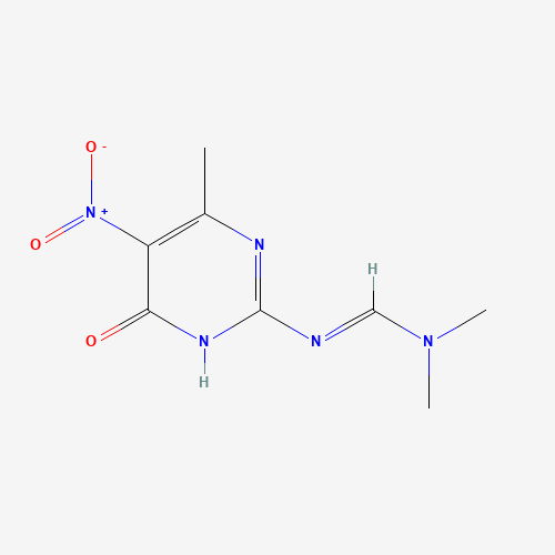 2-[(Dimethylamino)methylene]amino-6-methyl-5-nitro-4-pyrimidinol (CAS: 151587-54-1) - Related Chemical Product