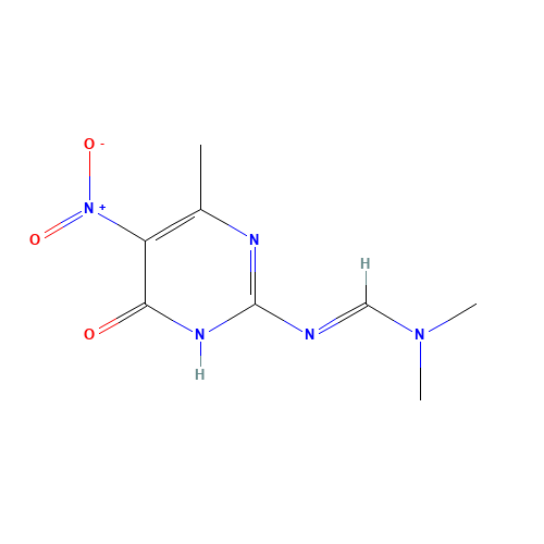 2-[(Dimethylamino)methylene]amino-6-methyl-5-nitro-4-pyrimidinol (CAS: 151587-54-1) - Related Chemical Product
