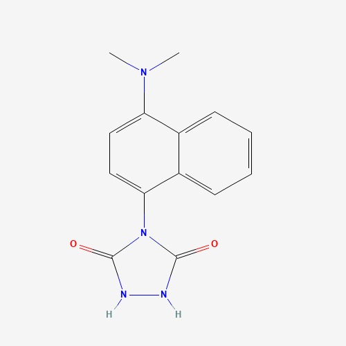 4-[4-(Dimethylamino)naphthyl]-1,2,4-triazolidine-3,5-dione (CAS: 1346604-81-6) - Related Chemical Product