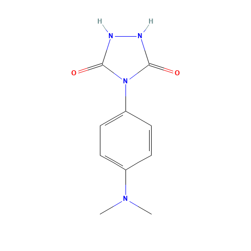 4-[4-(Dimethylamino)phenyl]-1,2,4-triazolidine-3,5-dione (CAS: 883455-55-8) - Related Chemical Product