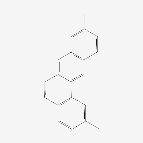 2,9-Dimethylbenz[a]anthracene (CAS: 572-89-4) - Chemical Structure and Molecular Formula 