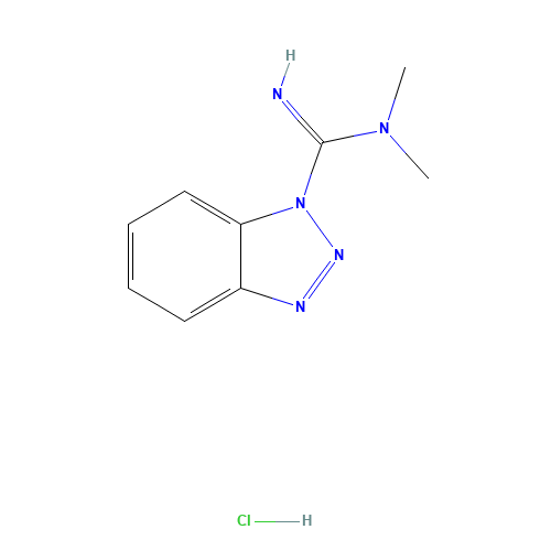 N,N-Dimethyl-1H-benzotriazole-1-carboximidamide Monohydrochloride (CAS: 827042-23-9) - Related Chemical Product