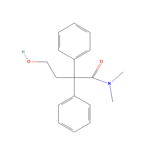 N,N-Dimethyl-2,2-diphenyl-4-hydroxybutyramide (CAS: 37743-13-8) - Related Chemical Product