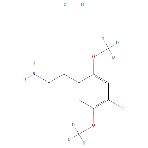 2,5-(Dimethoxy-d6)-4-iodophenethylamine Hydrochloride (CAS: 951400-09-2) - Related Chemical Product