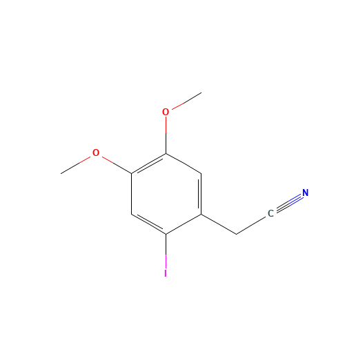3,4-Dimethoxy-6-iodophenylacetonitrile (CAS: 58432-84-1) - Related Chemical Product