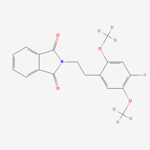 N-[2-(2,5-Dimethoxy-4-iodophenyl)ethyl]phthalimide-d6 (CAS: 951400-21-8) - Related Chemical Product