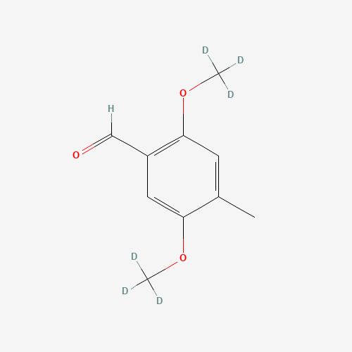 2,5-Dimethoxy-d6-4-methyl-benzaldehyde (CAS: 58262-07-0) - Related Chemical Product