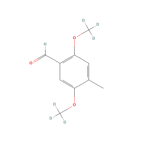 2,5-Dimethoxy-d6-4-methyl-benzaldehyde (CAS: 58262-07-0) - Related Chemical Product