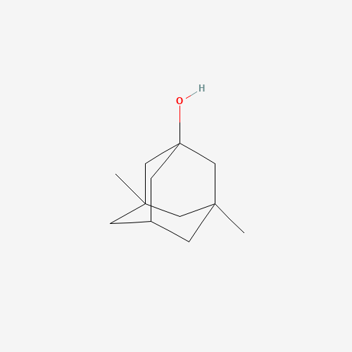 3,5-Dimethyl-1-adamantanol (CAS: 707-37-9) - Chemical Structure and Molecular Formula 