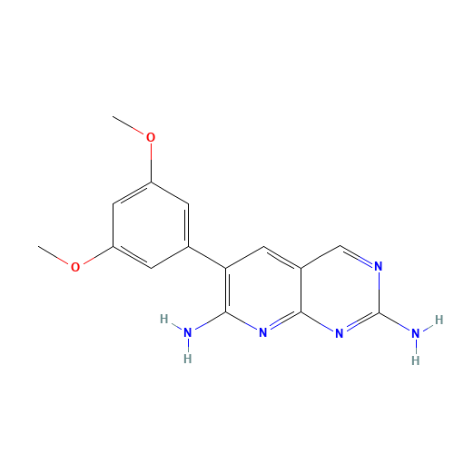 6-(3,5-Dimethoxyphenyl)pyrido[2,3-d]pyrimidine-2,7-diamine (CAS: 192705-78-5) - Related Chemical Product