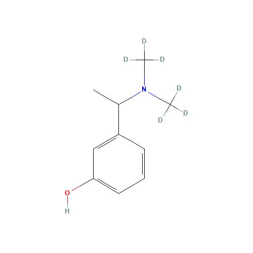 3-[1-[Di(methyl-d3)amino]ethyl]phenol (CAS: 194930-03-5) - Related Chemical Product