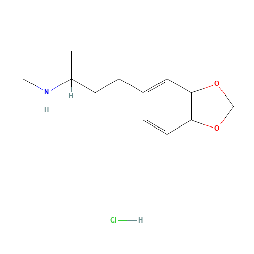 N,a-Dimethyl-1,3-benzodioxole-5-propanamine Hydrochloride (CAS: 92279-85-1) - Related Chemical Product