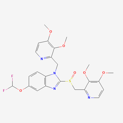 N-[(3,4-Dimethoxy-2-pyridinyl)methyl] Pantoprazole (CAS: 957470-59-6) - Related Chemical Product