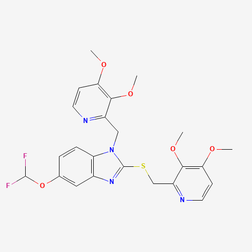 N-[(3,4-Dimethoxy-2-pyridinyl)methyl] Pantoprazole Sulfide (CAS: 957470-58-5) - Related Chemical Product