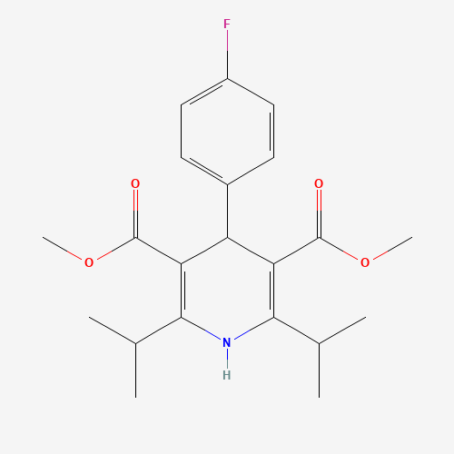 Dimethyl 1,4-Dihydro-2,6-diisopropyl-4-(4-fluorophenyl)-pyridine-3,5-dicarboxylate (CAS: 132008-67-4) - Related Chemical Product
