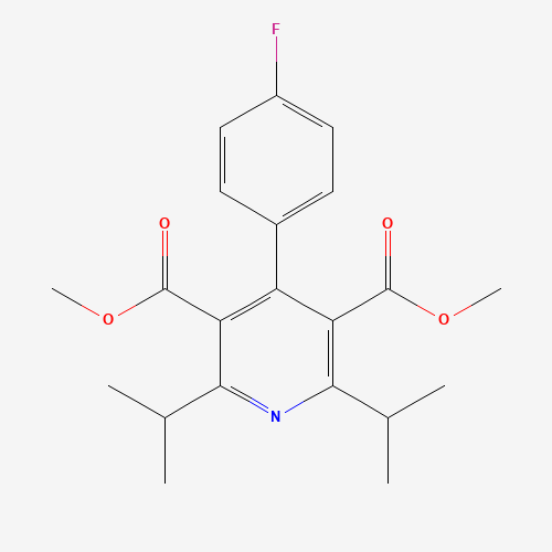 Dimethyl 2,6-Diisopropyl-4-(4-fluorophenyl)-pyridine-3,5-dicarboxylate (CAS: 122549-42-2) - Related Chemical Product